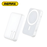 Back Up Baterija prenosiva baterija Magsafe REMAX Usion Series RPP-65 PD 20W + QC 15W Fast Charging 10000mAh beli.