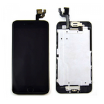 LCD displej za Iphone 6G sa touchscreen crni OEM foxconn/staklo CHA+HOME dugme+zvucnik+prednja kamera.