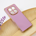Maska / futrola Color TPU za Xiaomi Redmi Note 14 Pro 5G ljubicasta.