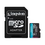 Memorijska kartica Kingston Canvas Go 128 GB 170MB/s 4K sa adapterom SDCG3/128GB (MS).