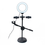 LED lampa 2x holder za mobilni + drzac za mikrofon.