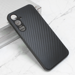 Maska / futrola Carbon fiber za Samsung A556 Galaxy A55 5G crna.