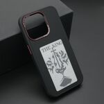 Maska / futrola SMART COVER Corning Glass za iPhone 14 Pro Max (6.7) crna (MS).