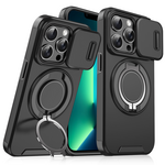 Maska / futrola CamShield Ring stand za iPhone 13 Pro Max 6.7 crna.