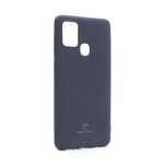 Silikonska maska / futrola Teracell Giulietta za Samsung A217F Galaxy A21s mat tamno plava.