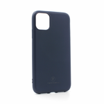 Silikonska maska / futrola Teracell Giulietta za iPhone 11 6.1 mat tamno plava.
