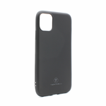 Silikonska maska / futrola Teracell Giulietta za iPhone 11 6.1 mat crna.