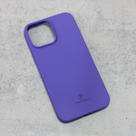 Silikonska maska / futrola Teracell Giulietta za iPhone 13 Pro Max 6.7 mat ljubicasta.