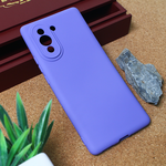 Silikonska maska / futrola Teracell Giulietta za Huawei Nova 10 mat ljubicasta.