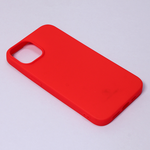 Silikonska maska / futrola Teracell Giulietta za iPhone 14 mat crvena.