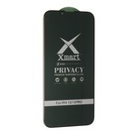 Zastitno Staklo GLASS - Staklena zaštita za ekran X mart 9D Privacy za iPhone 13/13 Pro/14/16e 6.1.