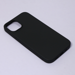 Silikonska maska / futrola Teracell Giulietta za iPhone 14 mat crna.