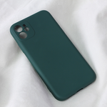 Maska / futrola Teracell Soft Velvet za iPhone 11 6.1 tamno zelena.