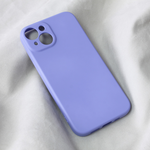 Maska / futrola Teracell Soft Velvet za iPhone 14 ljubicasta.