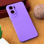 Silikonska maska / futrola Teracell Giulietta za Huawei Honor 90 Lite mat ljubicasta.