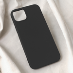 Maska / futrola Teracell Soft Velvet za iPhone 15 Plus crna.