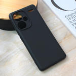 Silikonska maska / futrola Teracell Giulietta za Xiaomi Redmi Note 13 Pro 4G Plus mat crna.