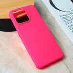 Silikonska maska / futrola Teracell Giulietta za Huawei Honor X6a mat pink.