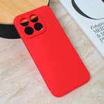 Silikonska maska / futrola Teracell Giulietta za Huawei Honor X8b mat crvena.