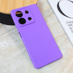 Silikonska maska / futrola Teracell Giulietta za Xiaomi Redmi Note 13 5G (EU) mat ljubicasta.