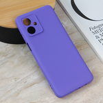Silikonska maska / futrola Teracell Giulietta za Motorola Moto G54 mat ljubicasta.