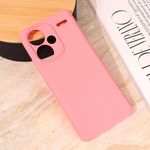 Silikonska maska / futrola Teracell Giulietta za Xiaomi Redmi Note 13 Pro 4G Plus mat roze.