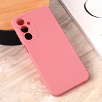 Silikonska maska / futrola Teracell Giulietta za Samsung A256 Galaxy A25 5G mat roze.