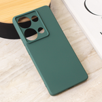 Silikonska maska / futrola Teracell Giulietta za Xiaomi Redmi Note 13 Pro 4G (EU) mat zelena.