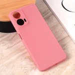 Silikonska maska / futrola Teracell Giulietta za Motorola Moto G24/Moto G24 Power mat roze.