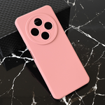 Silikonska maska / futrola Teracell Giulietta za Xiaomi Redmi 14C/Redmi A4 mat tamno roze.