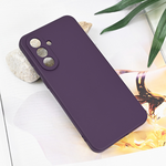 Maska / futrola Teracell Soft Velvet za Samsung A566 Galaxy A56 5G ljubicasta.