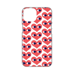 Silikonska maska / futrola print ultra tanka za iPhone 14 Eye Heart Pattern.