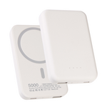 Back Up Baterija prenosiva baterija Magsafe PD 5000 mAh bela.