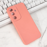 Maska / futrola Silikon Pro Camera za Samsung S921B Galaxy S24 roze.