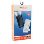 Back Up Baterija prenosiva baterija Oxpower PC4-2 4in1 5V 2A 20000 mAh bela.