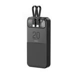 Back Up Baterija prenosiva baterija REMAX Stervui series RPP-620 PD 20W + QC 22.5W Fast Charging 20000mAh crna.