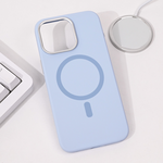Maska / futrola Magsafe Pure Plus za iPhone 13 Pro Max 6.7 svetlo plava.