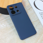 Silikonska maska / futrola Teracell Giulietta za Xiaomi Redmi Note 13 Pro 5G (EU) mat tamno plava.