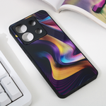Maska / futrola Abstract za Xiaomi Redmi Note 13 Pro 5G tamno ljubicasta.