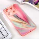 Maska / futrola Abstract za Xiaomi Redmi Note 13 Pro 5G roza.
