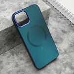 Maska / futrola COLOR METAL MagSafe za iPhone 14 (6.1) zelena (MS).