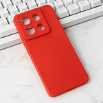 Maska / futrola Silikon Pro Camera za Xiaomi Redmi Note 13 Pro 5G (EU) crvena.