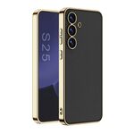 Maska / futrola S GOLD LINE za Samsung S931 Galaxy S25 5G crna (GKK case) (MS).