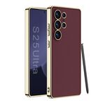 Maska / futrola S GOLD LINE za Samsung S938 Galaxy S25 Ultra 5G crvena (GKK case) (MS).