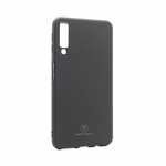 Silikonska maska / futrola Teracell Giulietta za Samsung A750FN Galaxy A7 2018 mat crna.