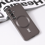 Maska / futrola Magsafe Chrome za Samsung S931 Galaxy S25 siva.