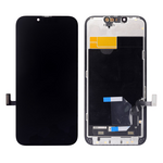LCD displej za iPhone 13 + touchscreen crni APLONG Soft OLED.