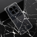 Silikonska maska / futrola Teracell Giulietta za Xiaomi Redmi Note 14 Pro Plus 5G providna.
