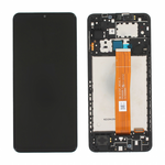 LCD displej za Samsung A125 Galaxy A12 + touchscreen + frame crni Service Pack original/GH82-24490A.