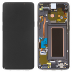 LCD displej za Samsung G960/Galaxy S9 + touchscreen + frame Gray Service Pack original/GH97-21696C.